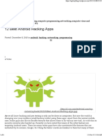 12 Best Android Hacking Apps