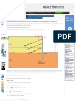 50ft Deep Excavation Design Example - Deep Excavation