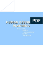 Human Resource Planning