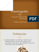 Diapositivas de Disortografia