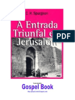 A Entrada Triunfal em Jerusalém - C. H. Spurgeon