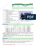 Diesel Generating Set BF-DW750: Standby Power 50Hz Prime Power 50Hz