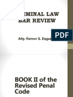 Esguerra Updated Criminal Law II - Bar Review 2016