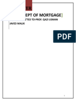 Mortgage in Property Law