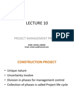 Project Management Process: Engr. Sohail Ahmed