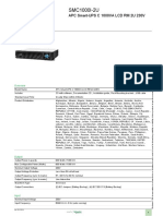 Smart Ups Smc1000i 2u Apc