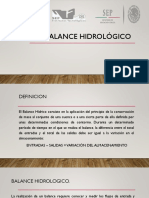 1.2 Balance Hidrologico