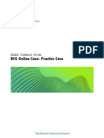 BCG Online Practice Case