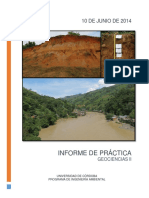 Informe de Práctica de Campo Geociencias II Final