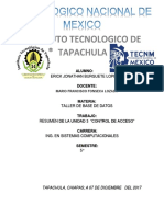 Resumen de Los Subtemas Unidad 3 Control de Acceso