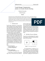 Fractal Image Compression: Self-Similarity Via Locality Sensitive Hashing