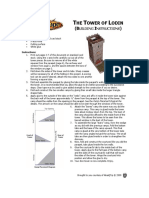 Tower of Lodin Papercraft Dice Tower PDF