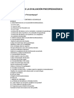 Asignación para Reforzar El Aprendizaje de Los Contenidos Sobre Intervención Psicopedagógica en El Área de Los Problemas de Aprendizaje Educación Inclusiva