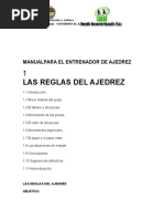 1 Manual para El Entrenador - Las Reglas Del Ajedrez