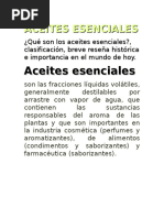 Aceites Esenciales 