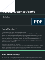 Target Audience Profile