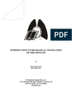 Mech Ventilation of Newborn PDF