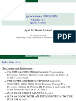 Microprocessor 8086 Lecture 1 by Ayad M.Kwad