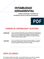 Contabilidad Gubernamental - Unidad 1