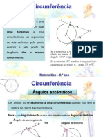 Circunferência 3 - Ângulos ExcÊntricos e Polígonos