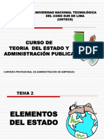 Elementos Del Estado Peruano