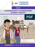 Guía Coordinadores de Mesa y Recinto 