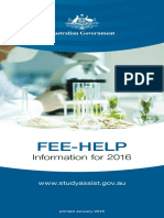 2016 Fee-Help Booklet