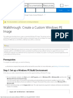 Walkthrough Create A Custom Windows PE Image