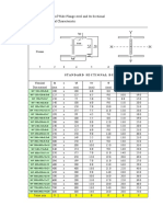 Standard Profile Inertia Calculation