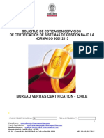 Solicitud de Cotizacion - Iso 14001