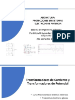 Transformadores de Corriente y de Potencial