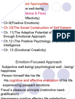 Ch.6 & 7 (Resilience & Flow) : Emotion Focused Approaches