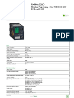 Zelio Relays - RXM4AB2BD PDF