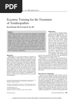 Eccentric Training For The Treatment of Tendinopathies PDF