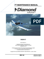 Aircraft Maintenance Manual Diamond Da201-c1-Rev-22