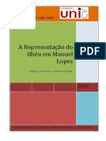 A Representação Do Ilhéu em Manuel Lopes