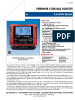 Personal Four Gas Monitor: GX-2009 Model