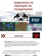 Biossegurança em Microorganismos