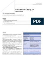 Lucica GA-L Glycated Albumin Assay Kit: A New Diagnostic Test For Diabetes Mellitus