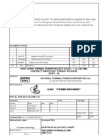 HP Bypass Valve Data Sheet