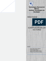 Vector y Clasificación de Los Vectores