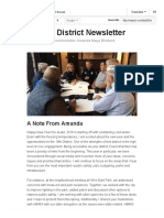 10th District Newsletter: A Note From Amanda