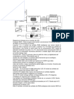 Diagrama en Bloques de Un Monitor de LCD