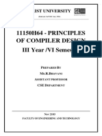 Principles of Compiler Design PDF