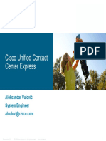 Cisco Unified Contact Center Express: Aleksandar Vulović System Engineer