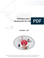 Prerequis Hermes Net V5 2016