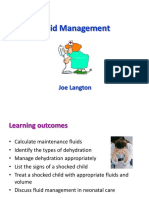 Fluid Management: Joe Langton