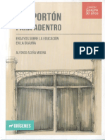 Del Porton para Adentro Ensayos Sobre La Educacion en La Guajira PDF