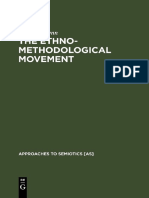 (Approaches To Semiotics 95) Pierce Julius Flynn-The Ethnomethodological Movement - Sociosemiotic Interpretations-Mouton de Gruyter (1991)