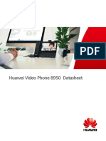 Huawei Video Phone 8950 Datasheet